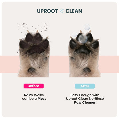 Uproot Paw Cleaner - Rinse-Free Foam Cleanser