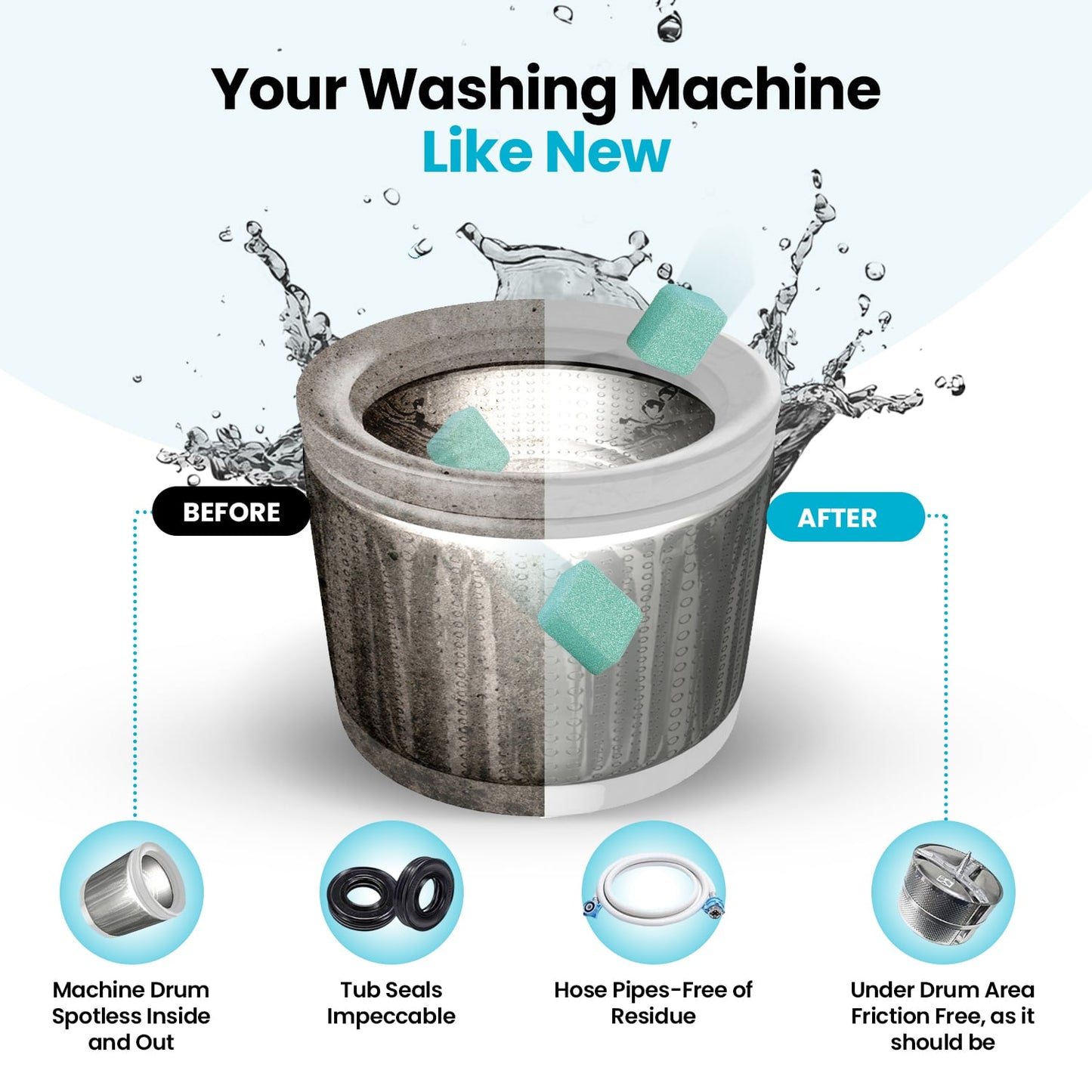 Uproot Washing Machine Cleaner