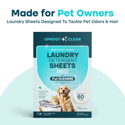 Uproot Clean Laundry Detergent Sheets