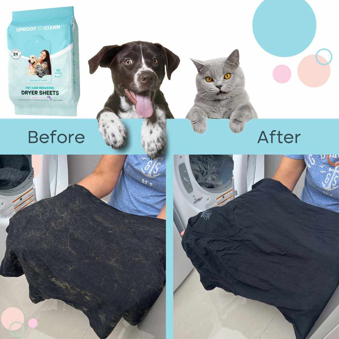 Uproot Pet Hair Reducing Dryer Sheets