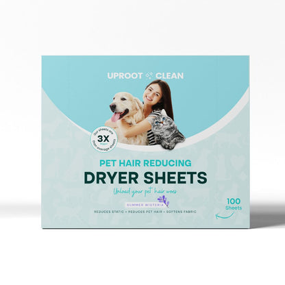 Uproot Pet Hair Reducing Dryer Sheets